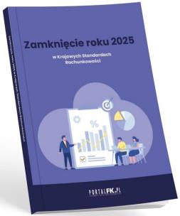 Okładka książki Zamknięcie roku 2025 w Krajowych Standardach...