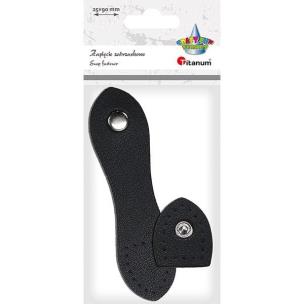 Opakowanie Zapięcie zatrzaskowe 2-elementowe czarne