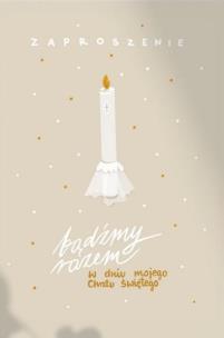 Opakowanie Zaproszenie Chrzciny (5szt)