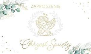 Opakowanie Zaproszenie Chrzest (10szt)