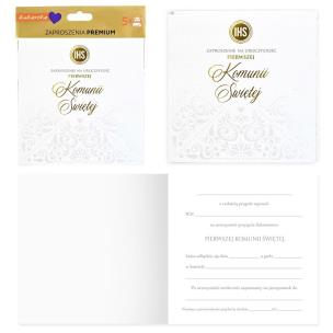 Opakowanie Zaproszenie komunia (5szt)