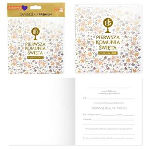 Zdjęcie produktu Zaproszenie Komunia (5szt)