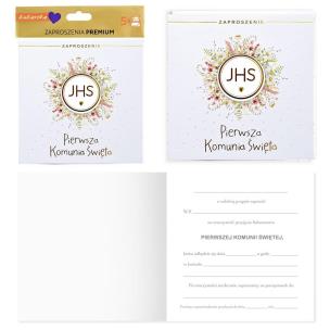 Zdjęcie produktu Zaproszenie Komunia (5szt)