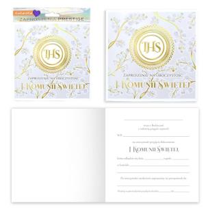 Opakowanie Zaproszenie Komunia 5szt