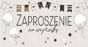 Opakowanie Zaproszenie Proporczyki nude (5szt)