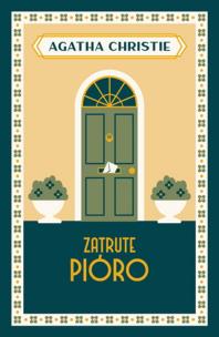 Zatrute pióro. Autor: Agatha Christie. Multiszop.pl Okładka książki Zatrute pióro