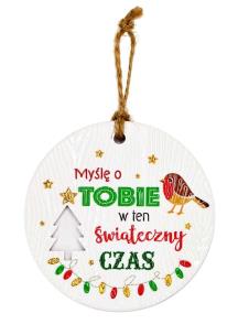 Opakowanie Zawieszka ceramiczna Boże Narodzenie