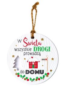 Opakowanie Zawieszka ceramiczna Boże Narodzenie