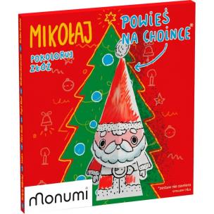 Opakowanie Zawieszka Cubehead Christmas Mini. Mikołaj
