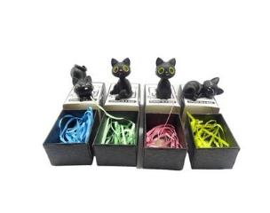 Opakowanie Zawieszka Czarnego Kota Lucky w pudełku mix