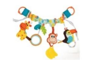 Opakowanie Zawieszka do wózka kolorowa dźungla