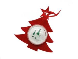 Opakowanie Zawieszka filcowa czerwona MIX