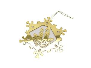 Opakowanie Zawieszka na okno śnieżynka