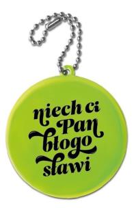 Opakowanie Zawieszka odblaskowa - Błogosławieństwo