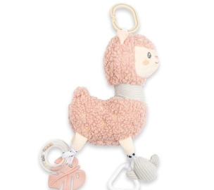 Zawieszka pluszowa New Baby Lama. Wydawca: Baby Mix. Multiszop.pl Opakowanie Zawieszka pluszowa New Baby Lama