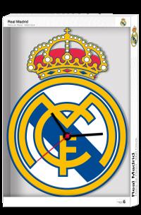 Opakowanie Zegar ścienny XL MDF Real Madrid RM00023