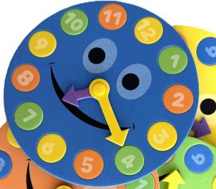 Opakowanie Zegar z pianki