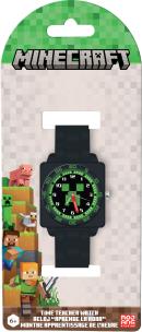 Zegarek analogowy Minecraft MIN9011. Wydawca: Kids Euroswan. Multiszop.pl Opakowanie Zegarek analogowy Minecraft MIN9011