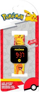 Zegarek LED z kalendarzem Pokemon POK4435. Wydawca: Kids Euroswan. Multiszop.pl Opakowanie Zegarek LED z kalendarzem Pokemon POK4435
