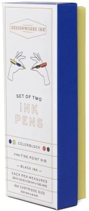 Zestaw 2 długopisów Cobalt&Army Green w pudełku. Wydawca: Designworks Ink. Multiszop.pl Opakowanie Zestaw 2 długopisów Cobalt&Army Green w pudełku