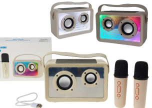 Opakowanie Zestaw 2 mikrofonów z głośnikiem