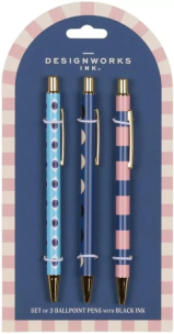 Opakowanie Zestaw 3 długopisów A Dopo Eye, Moon, Stripe