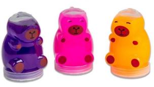 Opakowanie Zestaw 3 mini slimeów kapibary MIX