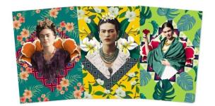 Opakowanie Zestaw 3 notatników MIDI Frida Kahlo