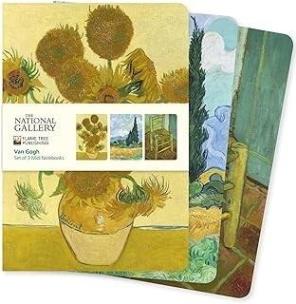 Opakowanie Zestaw 3 notatników MIDI Vincent van Gogh