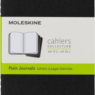 Opakowanie Zestaw 3 zeszytów Moleskine Cahier Journals P (9x14cm) gładki