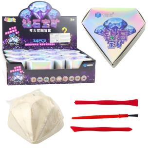 Zestaw archeoloiczny kamienie i narzęzia. Wydawca: Leantoys. Multiszop.pl Opakowanie Zestaw archeoloiczny kamienie i narzęzia