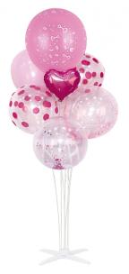 Opakowanie Zestaw balonów różowy 85cm 7szt PARTY GO