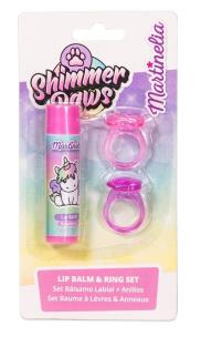 Opakowanie Zestaw balsam do ust i pierścionki