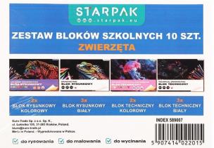 Opakowanie Zestaw bloków A4 (10szt)