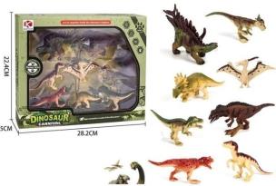 Zestaw dinozaurów. Wydawca: Merkpol. Multiszop.pl Opakowanie Zestaw dinozaurów