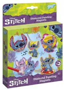 Opakowanie Zestaw Disney Stitch Magnesy do wyklejenia diamencikami