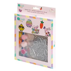 Opakowanie Zestaw Diy Witraże Wielkanocne 30szt.