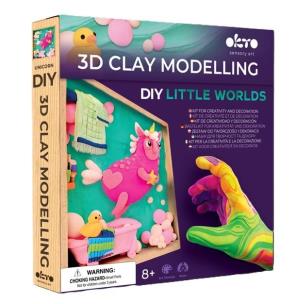 Opakowanie Zestaw DIY z masy plastycznej Jednorożec