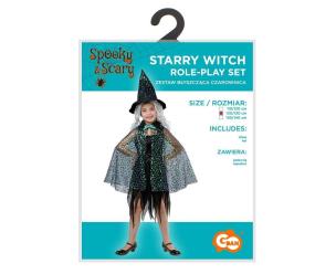 Opakowanie Zestaw dla dzieci Błyszcząca Czarownica 120/130cm