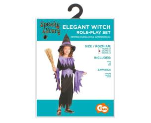 Opakowanie Zestaw dla dzieci Elegancka Czarownica 120/130cm