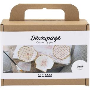 Opakowanie Zestaw do decoupage Muszle Małży