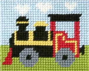 Opakowanie Zestaw do haftu Moje pierwsze wyszywanie Ciuchcia