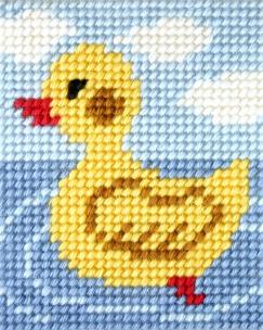 Opakowanie Zestaw do haftu Moje pierwsze wyszywanie Kaczuszka