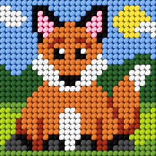 Opakowanie Zestaw do haftu Moje pierwsze wyszywanie Lisek