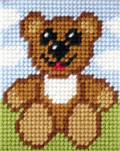 Opakowanie Zestaw do haftu Moje pierwsze wyszywanie Miś