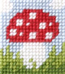 Opakowanie Zestaw do haftu Moje pierwsze wyszywanie Muchomorek