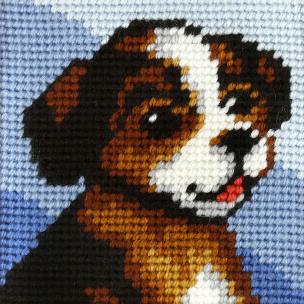 Opakowanie Zestaw do haftu Moje pierwsze wyszywanie Piesek