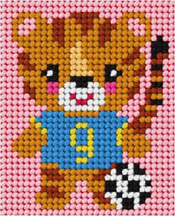 Opakowanie Zestaw do haftu Moje pierwsze wyszywanie Tygrysek