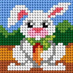 Opakowanie Zestaw do haftu Moje pierwsze wyszywanie Zajączek