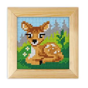 Opakowanie Zestaw do haftu z ramką Moje pierwsze wyszywanie Sarenka